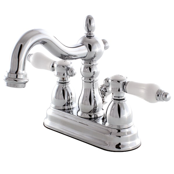4" Centerset Bathroom Faucet, Chrome